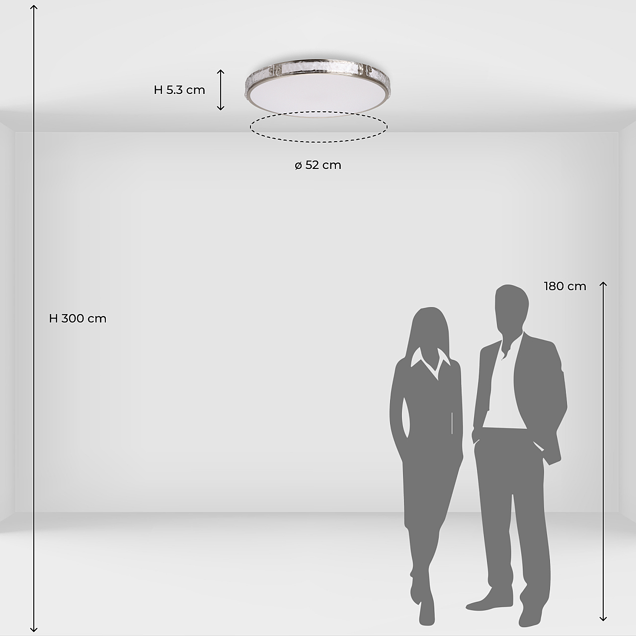 Светильник потолочный De Markt Ривз 674017701