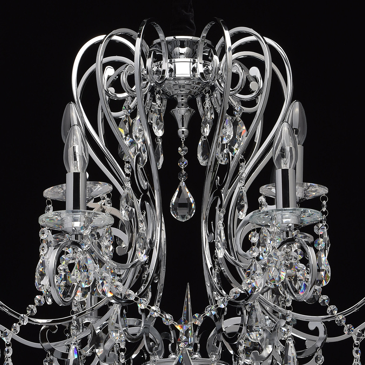 Хрустальная люстра Chiaro Сюзанна 458010712
