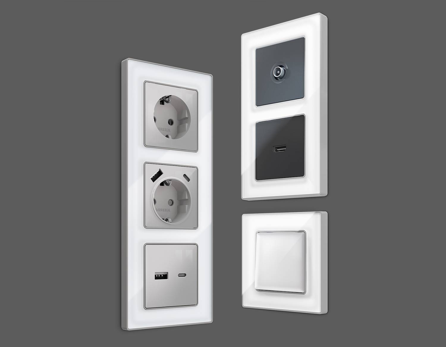 Рамка Ambrella Volt Arctic AF580134