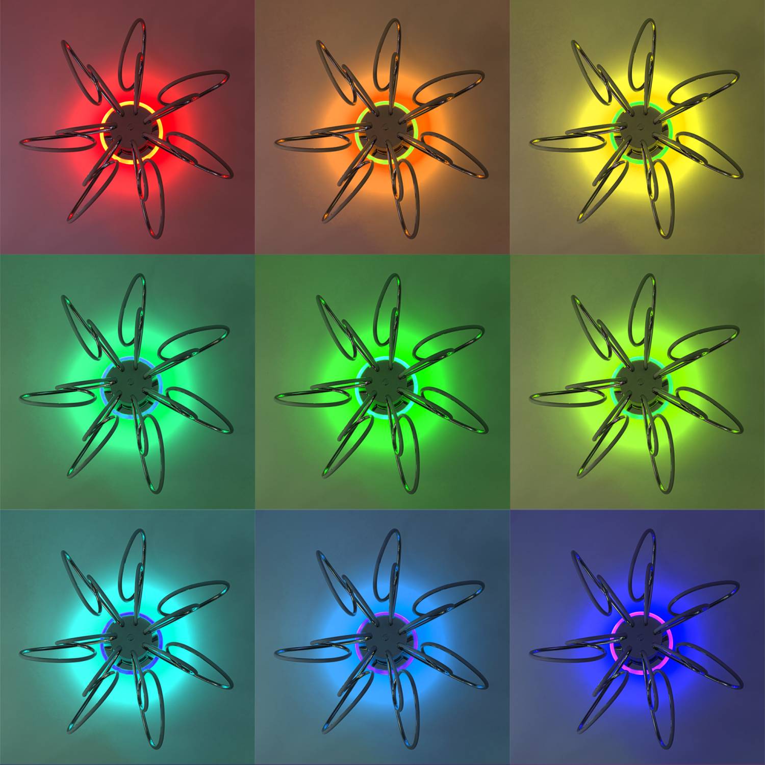 Потолочная люстра Citilux Salma smart CL224A171