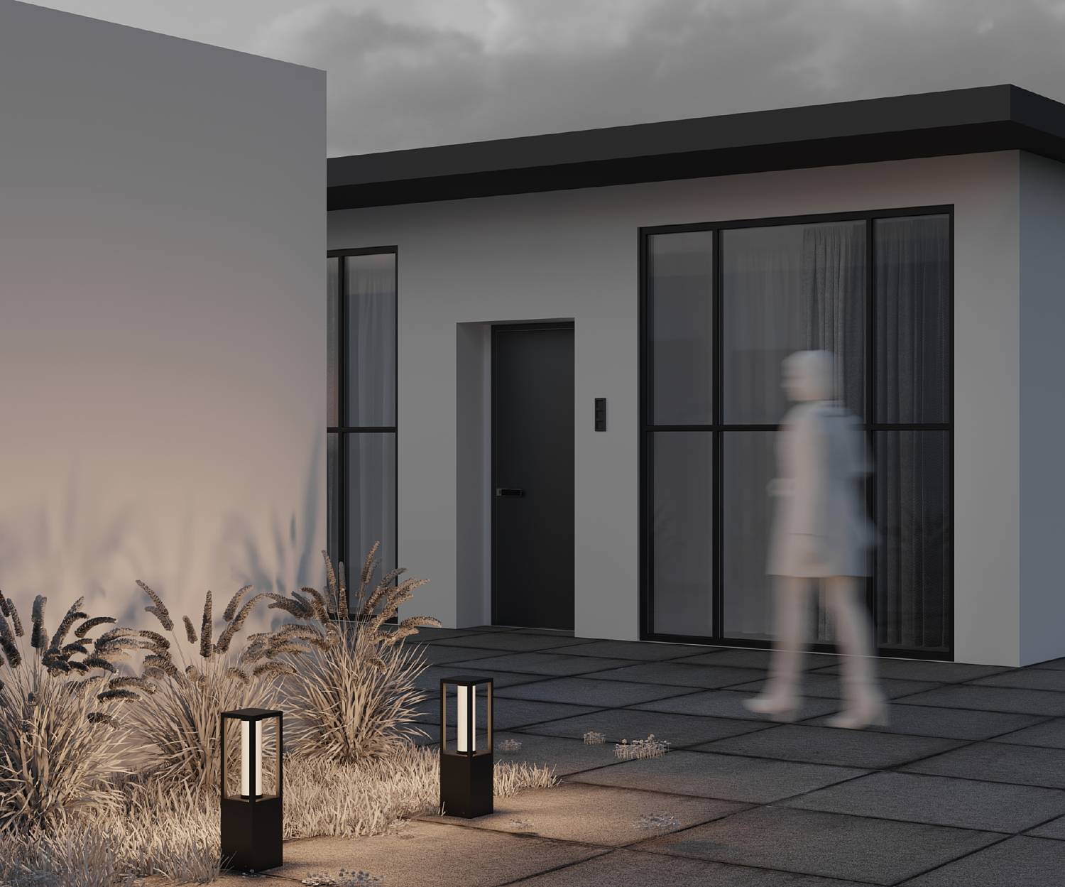 Уличный наземный светильник Maytoni Expo O480FL-L12B3K