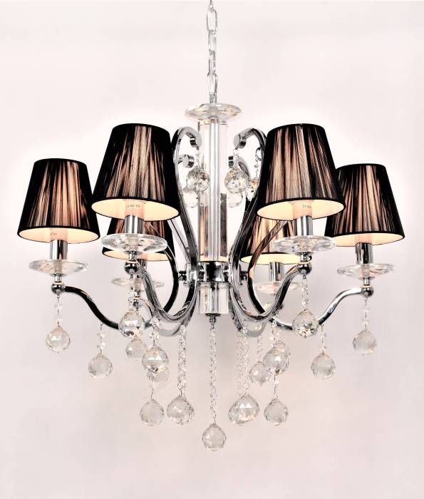 Подвесная люстра Lumina Deco Bellisica LDP 8033-6 BK