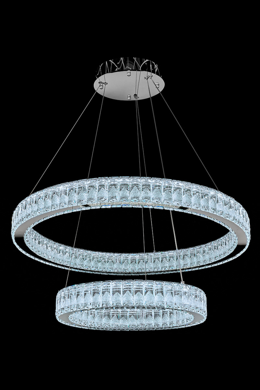 Подвесная люстра LEON Delaina LE3012/800-2K CH