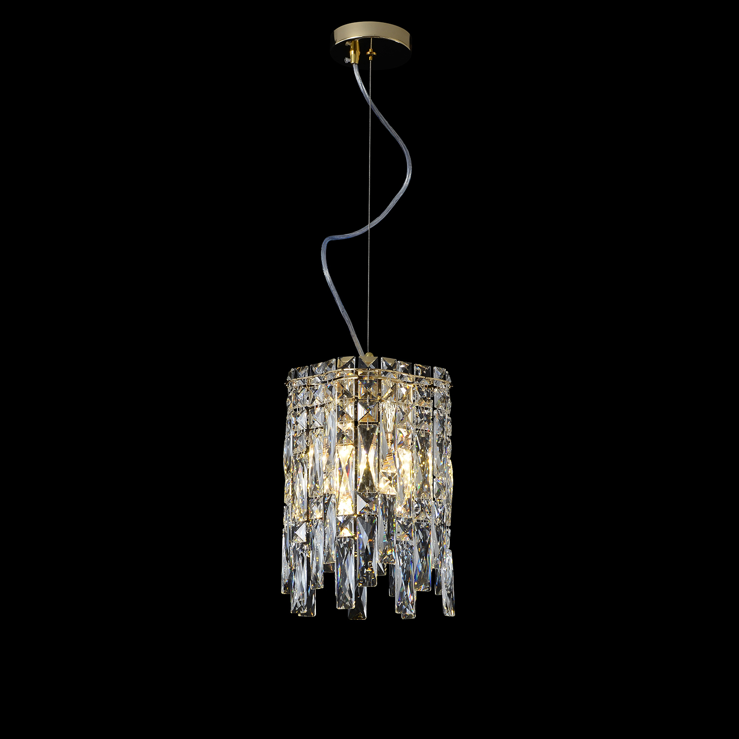 Светильник подвесной Crystal Lux Abril ABRIL SP2 GOLD