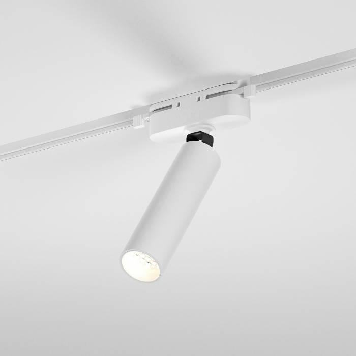 Трековый светильник Elektrostandard Pika Pika белый 6W 4000K (85110/01) однофазный