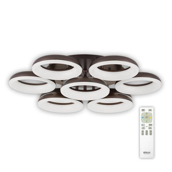 Потолочная люстра с пультом Паркер Citilux CL225195R