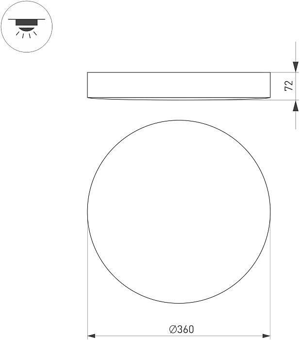 Светильник потолочный Arlight Sp-Flower 049801