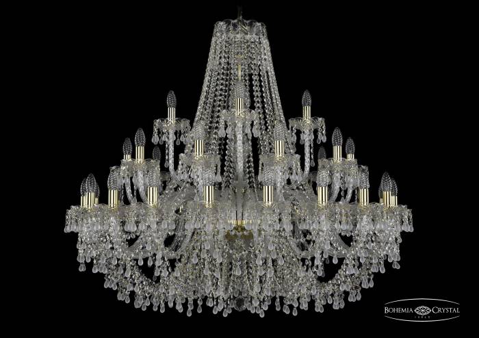 Подвесная хрустальная люстра 1410 Bohemia 1410/20+10+5/400 G V0300