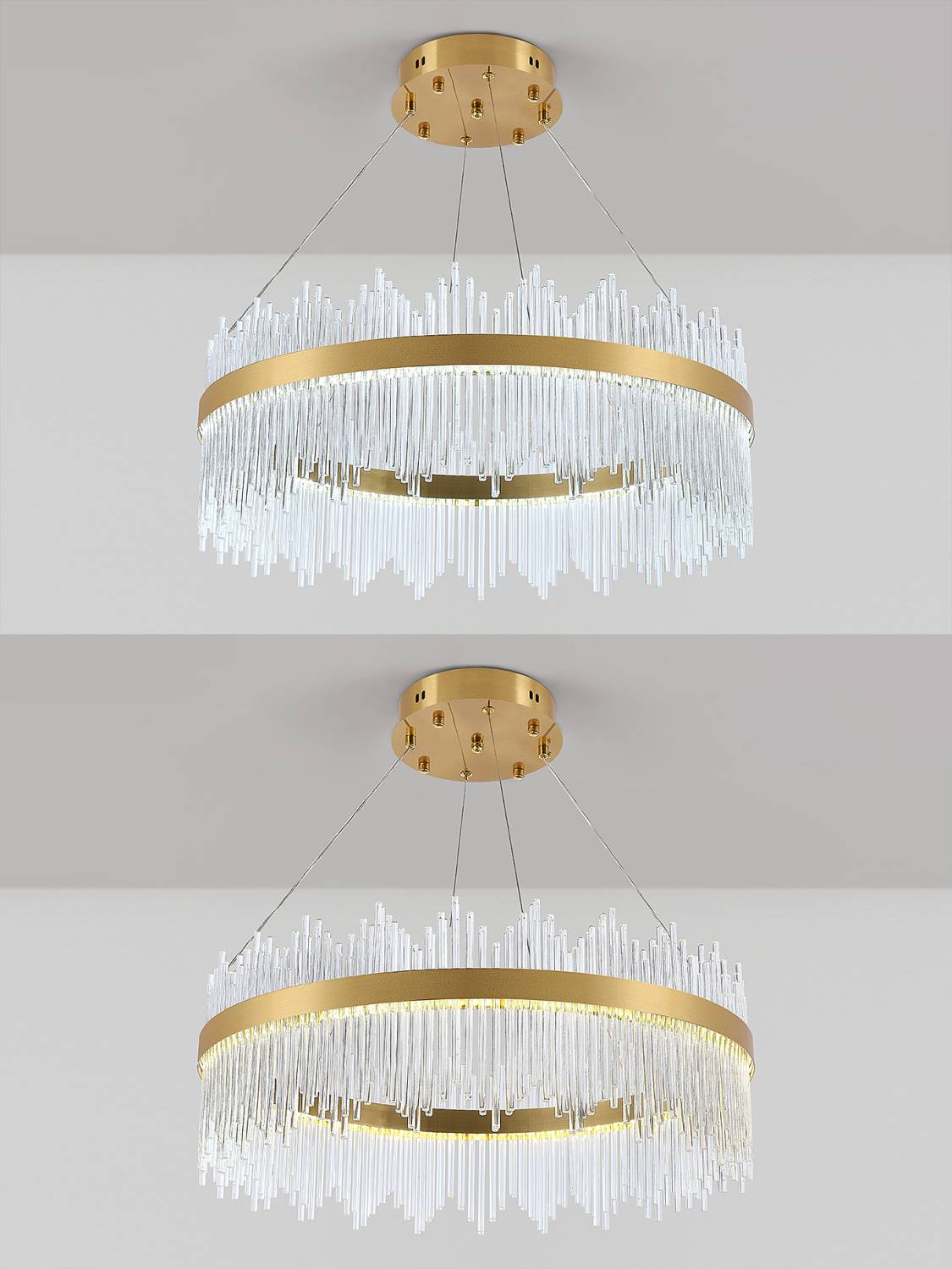 Подвесная люстра Natali Kovaltseva Smart Нимбы LED LAMPS 81262