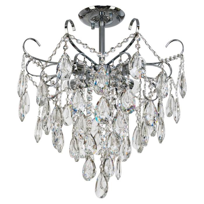 Потолочная люстра ЭкономСвет 15506 15506/4CR WT