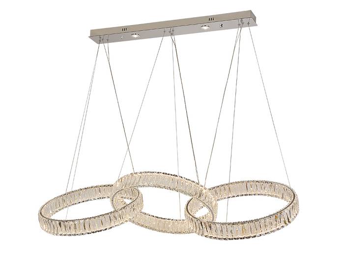 Подвесная люстра Newport Crystal 8243N/S chrome