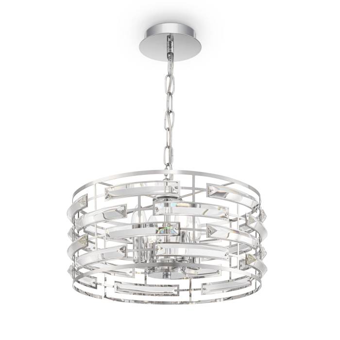 Подвесная хрустальная люстра Frontera Maytoni MOD067PL-04CH