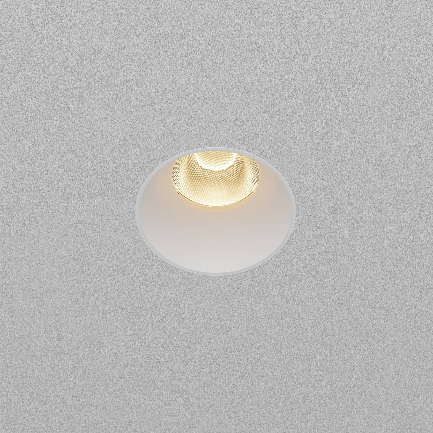 Встраиваемый светильник Maytoni Dip DL124-10W-3K-TRS-W