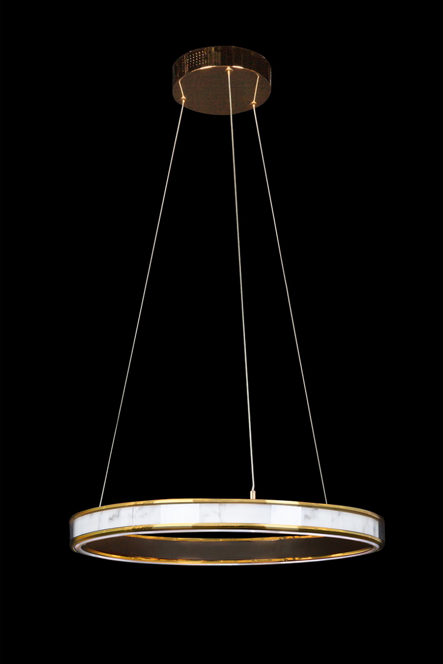 Подвесная люстра LEON Christine LE7702/600 Gold