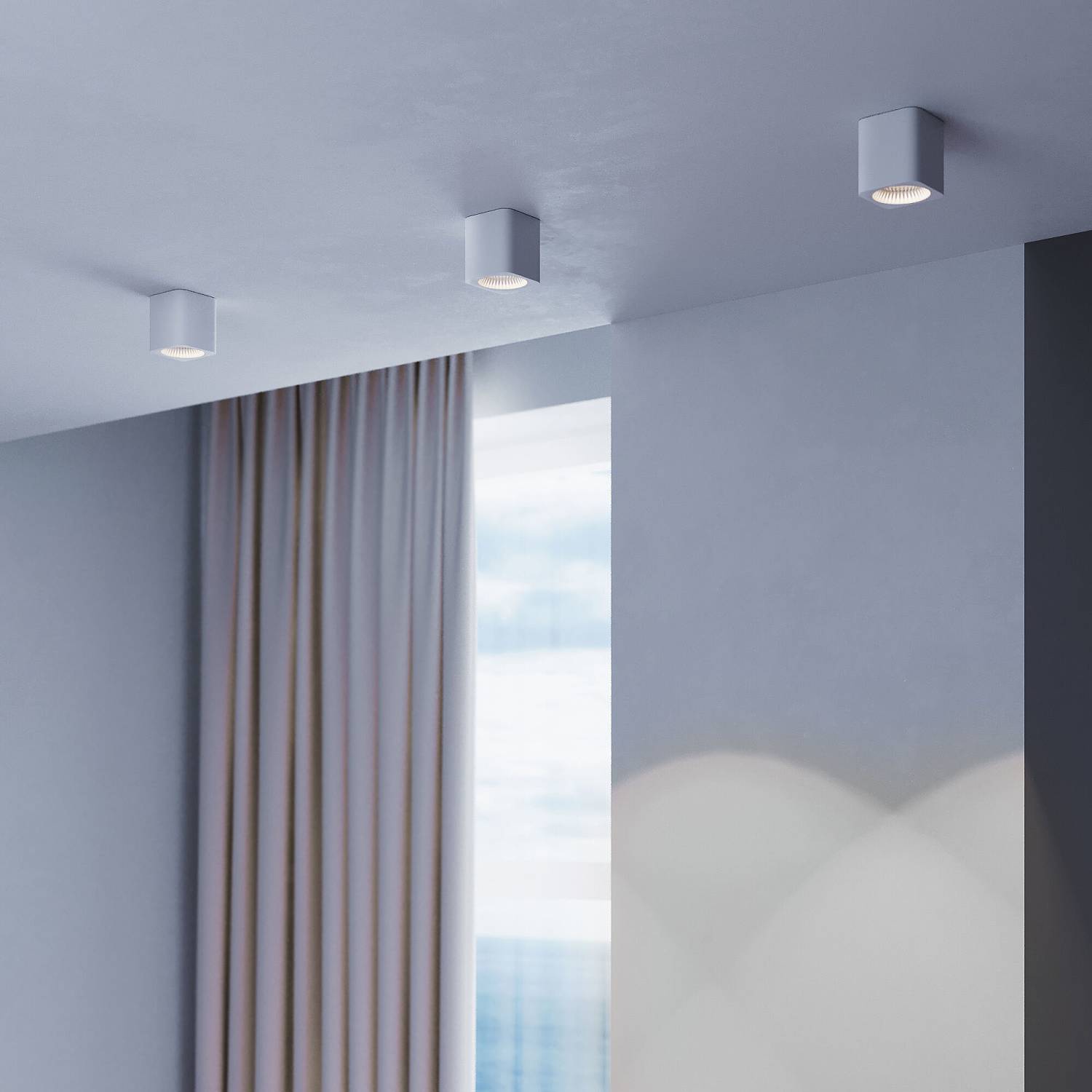 Накладной светильник Elektrostandard Matrix 25051/LED 9W 4000К белый