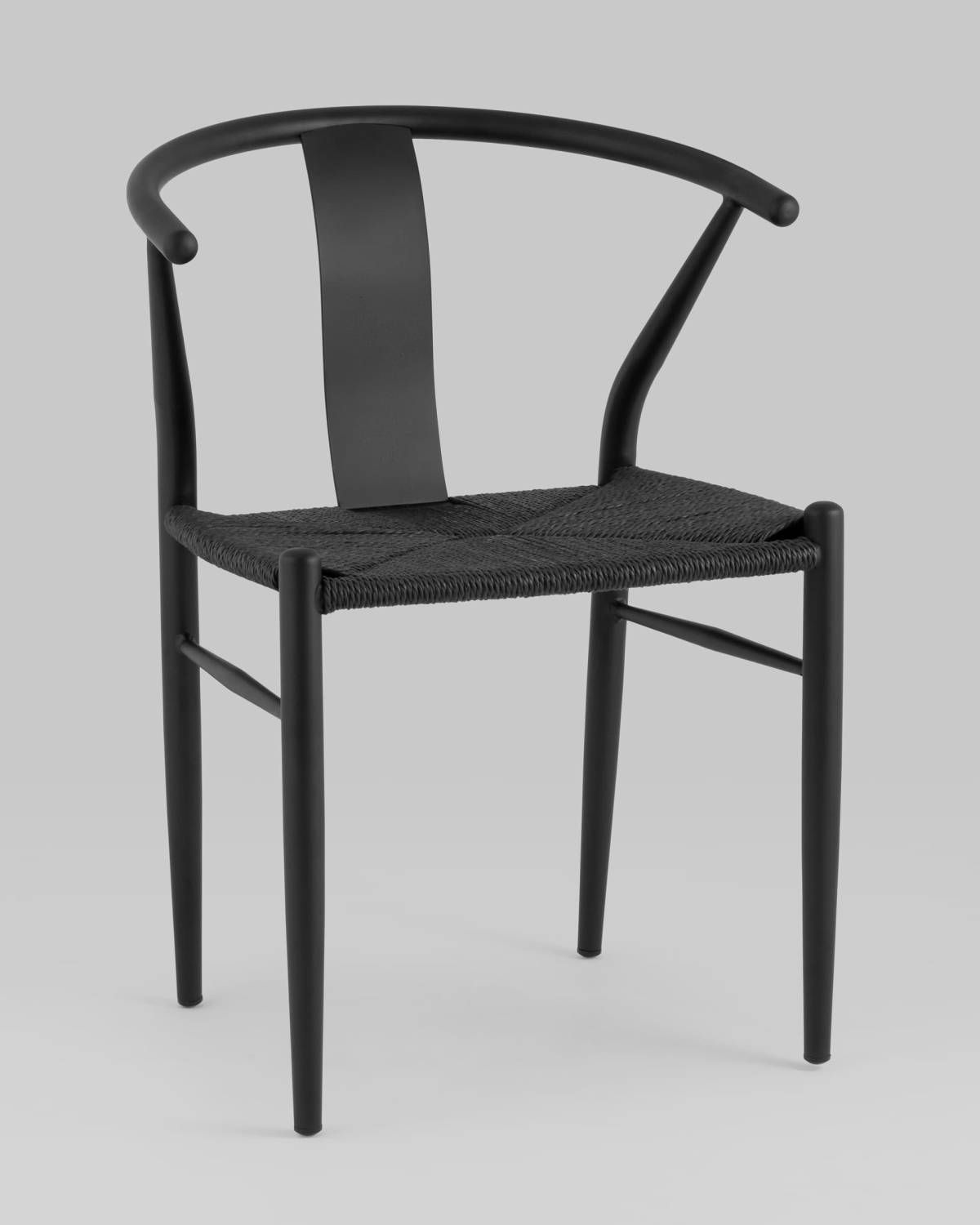 Обеденный стул Stool Group Wishbone Style FDC9367 black
