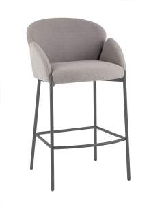 Полубарный стул Stool Group BC-87 3018-15 grey legs DUAL