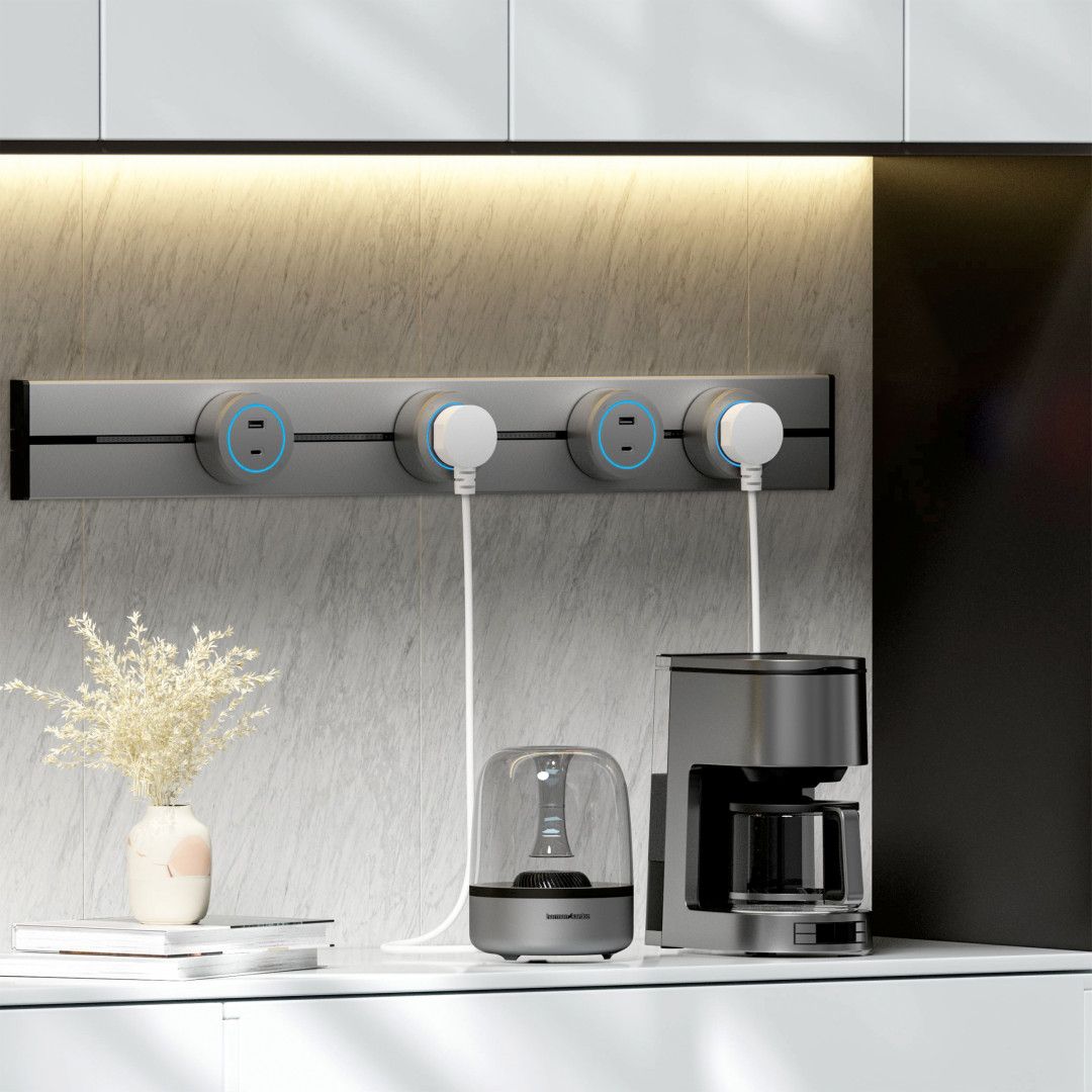 Шинопровод Arte Milano Am-track-sockets-39 392305TO/50 Silver