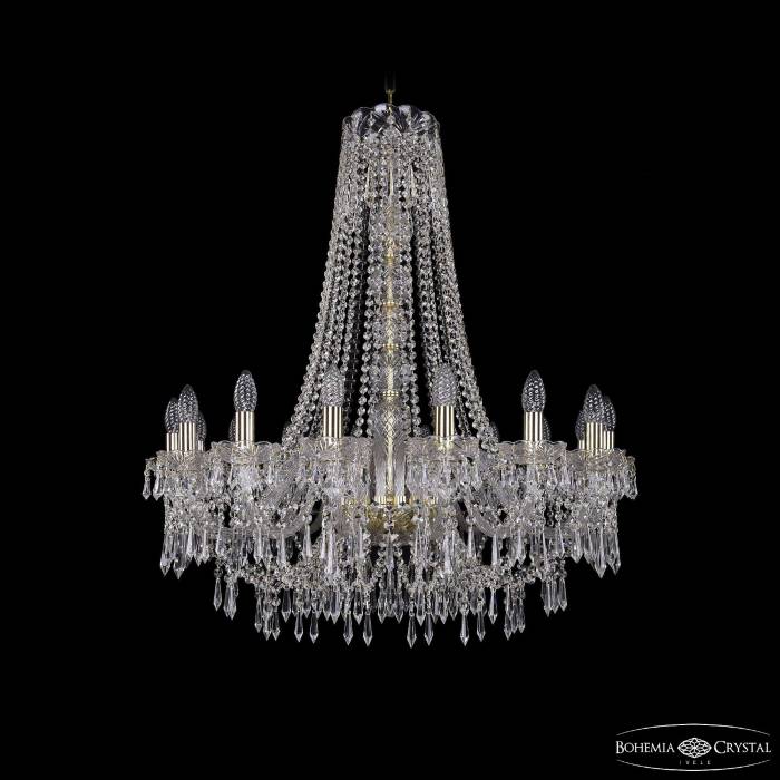 Подвесная хрустальная люстра 1403 Bohemia 1403/16/300/h-95 G