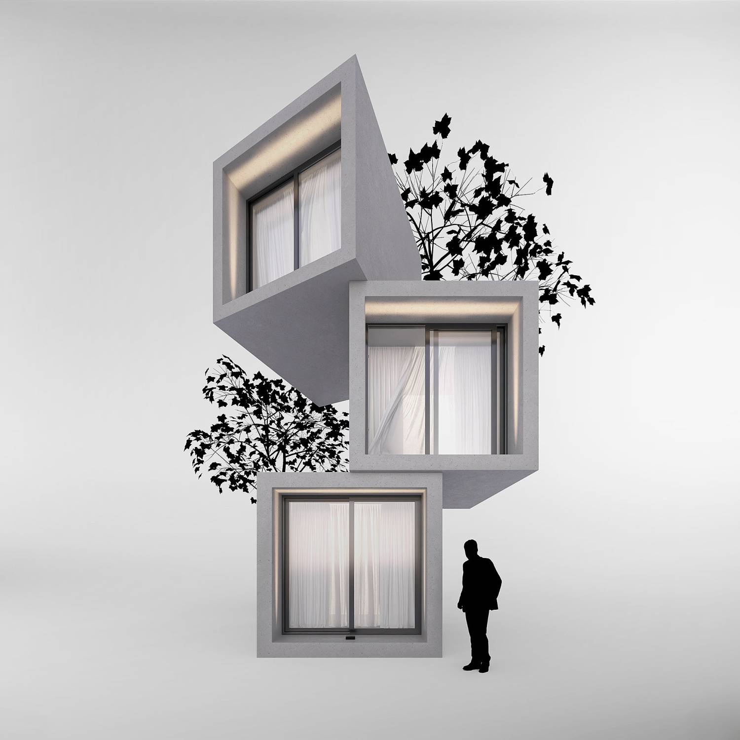 Накладной светильник с узколучевой линзовой оптикой для контурной подсветки оконных проемов Arlight Stripe 052858