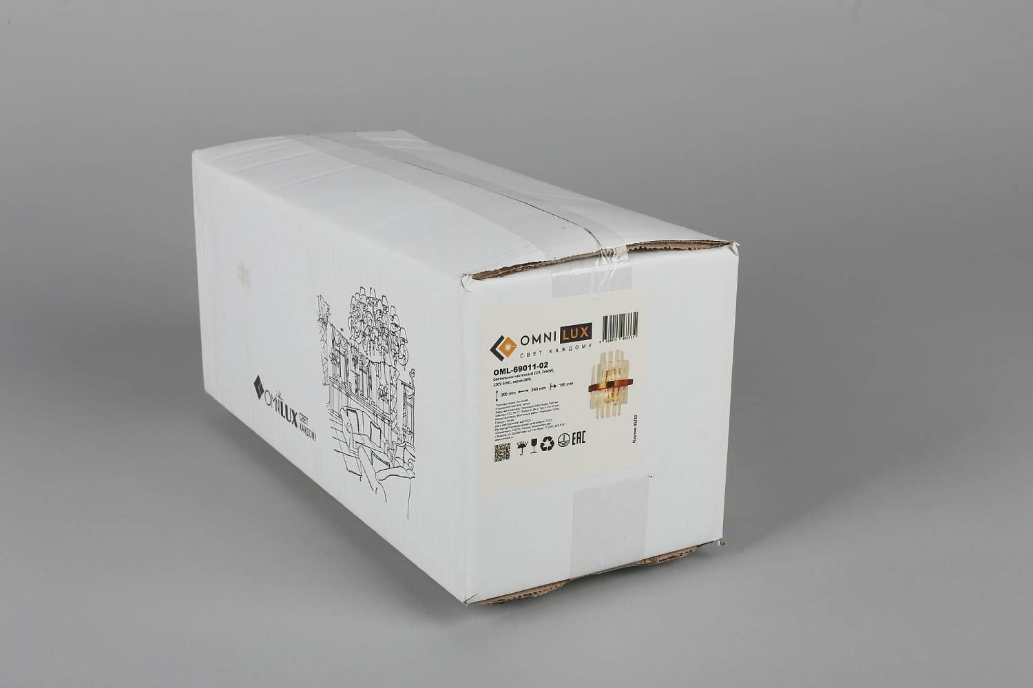 Настенное бра Omnilux Saviano OML-69011-02