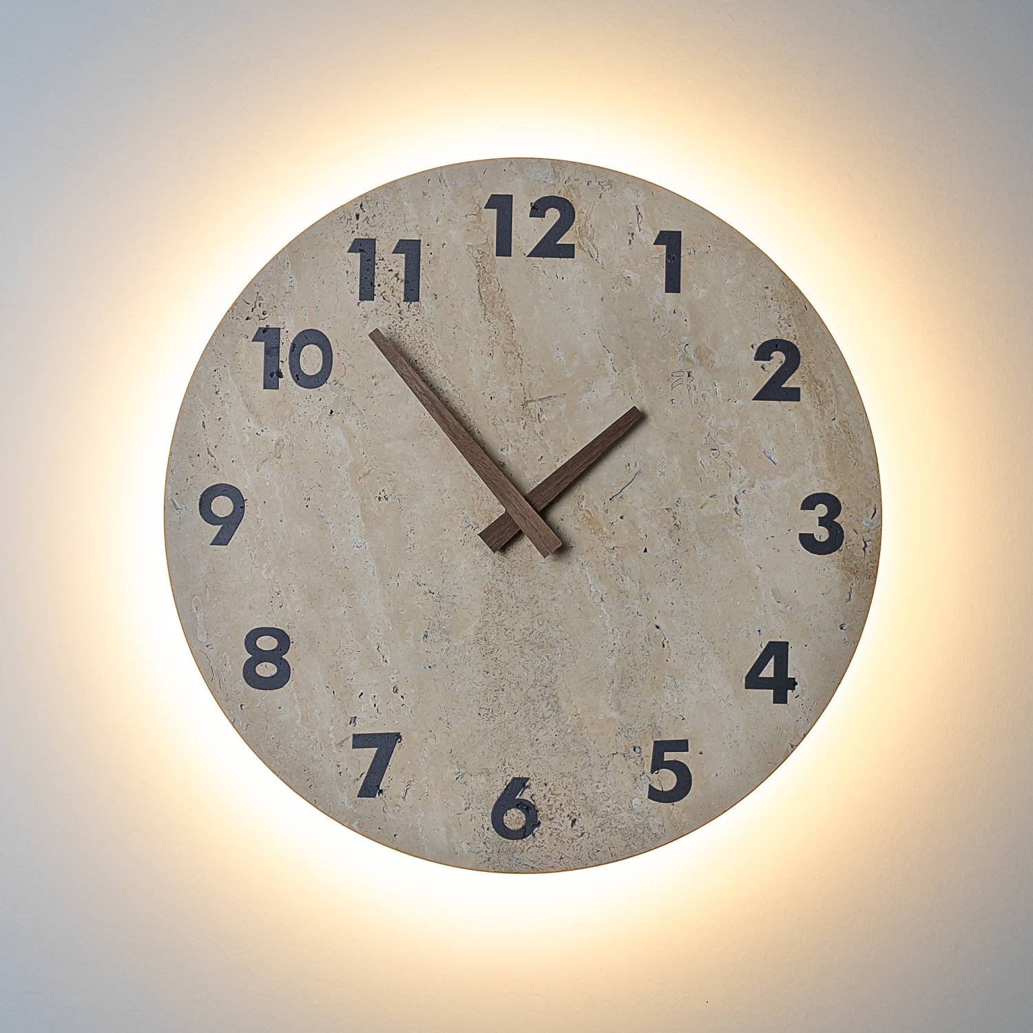 Светильник настенный с часами Citilux Mares CL246016