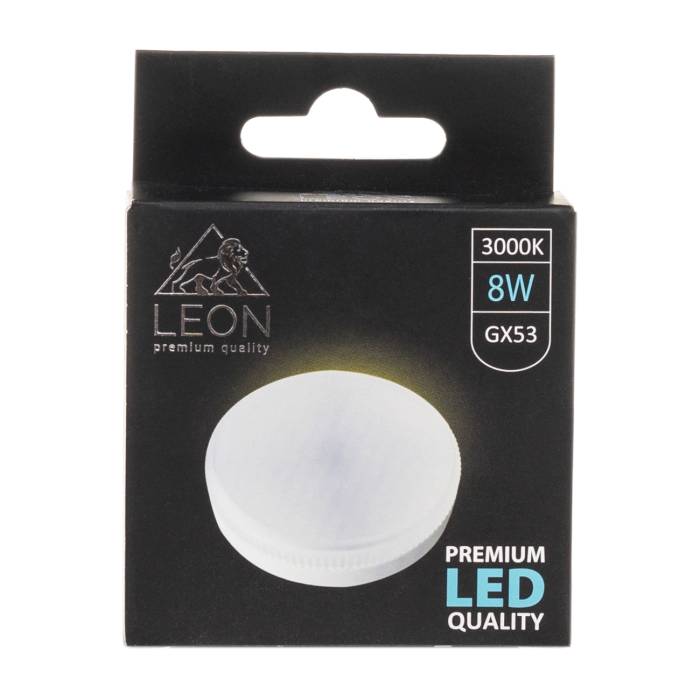 Светодиодная лампа LEON LE-GX53-8W-3000K