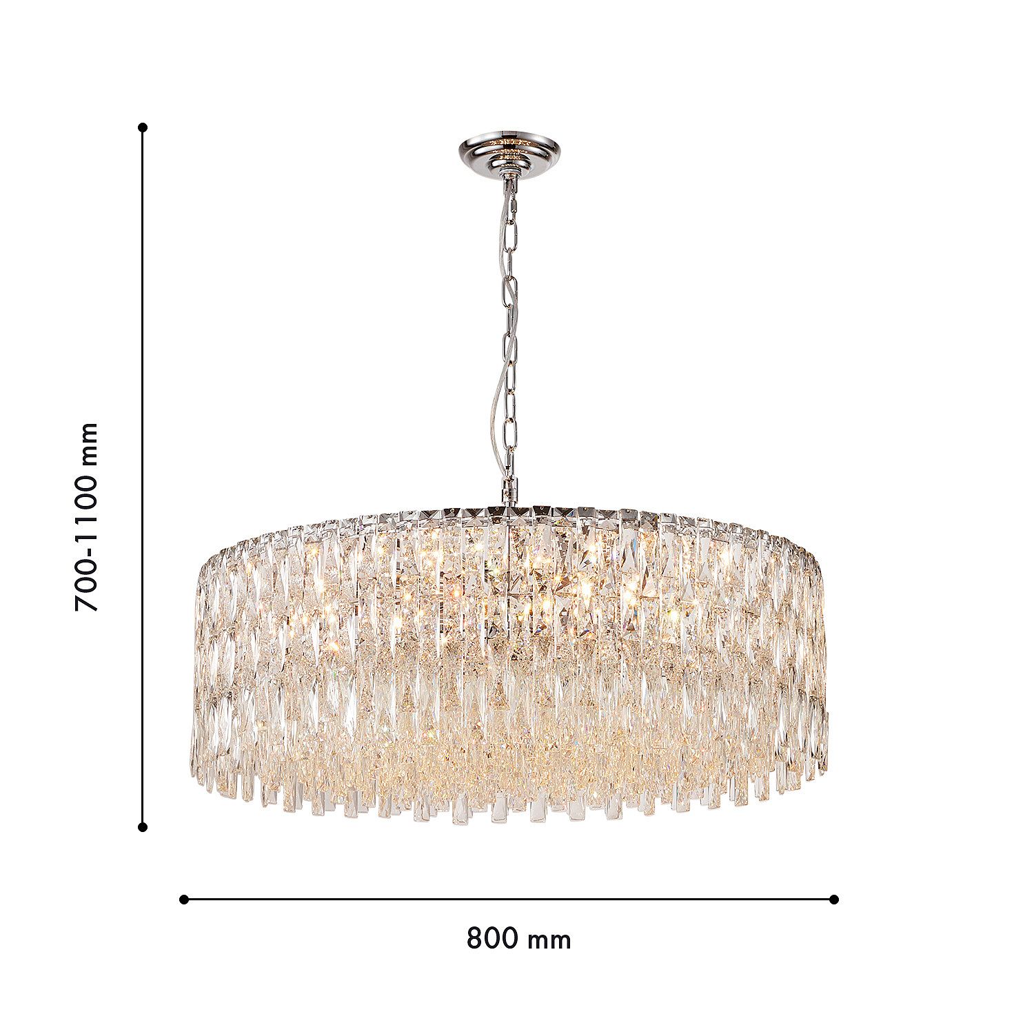 Подвесная люстра Favourite Robby 4723-18P