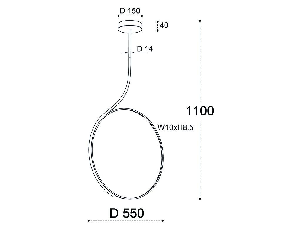 Светильник потолочный Italline IT013-6025 white 3000K