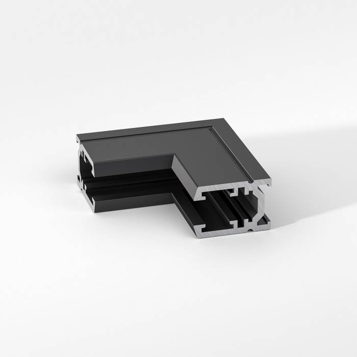 Коннектор для шинопровода Elektrostandard Mini Magnetic Mini Magnetic Коннектор угловой внутренний для накладного шинопровода (черный) 85180/00