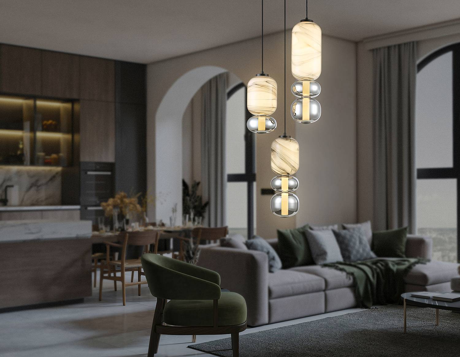 Светильник подвесной Ambrella Modern LH11036