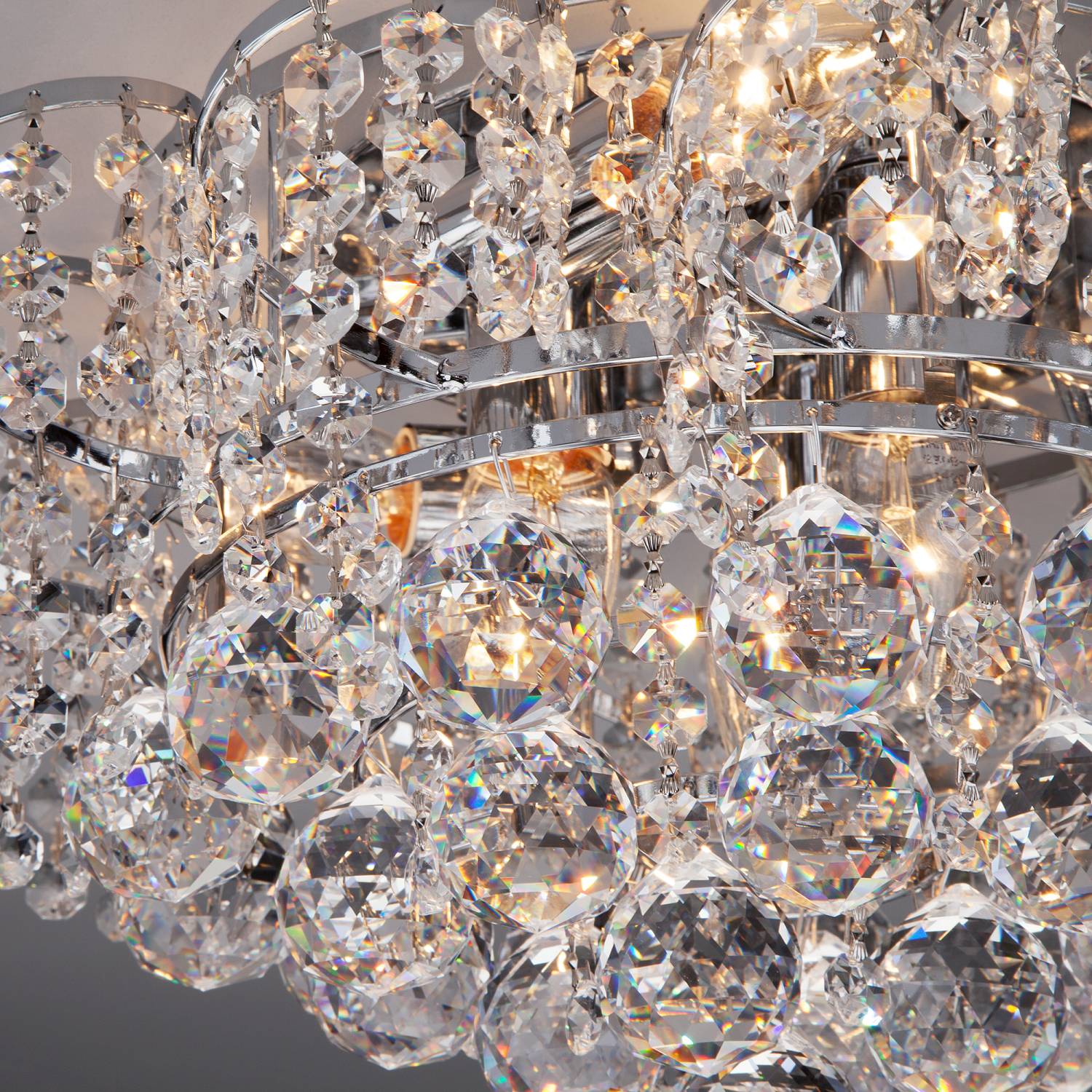 Потолочная люстра Eurosvet Charm 16017/6 хром Strotskis