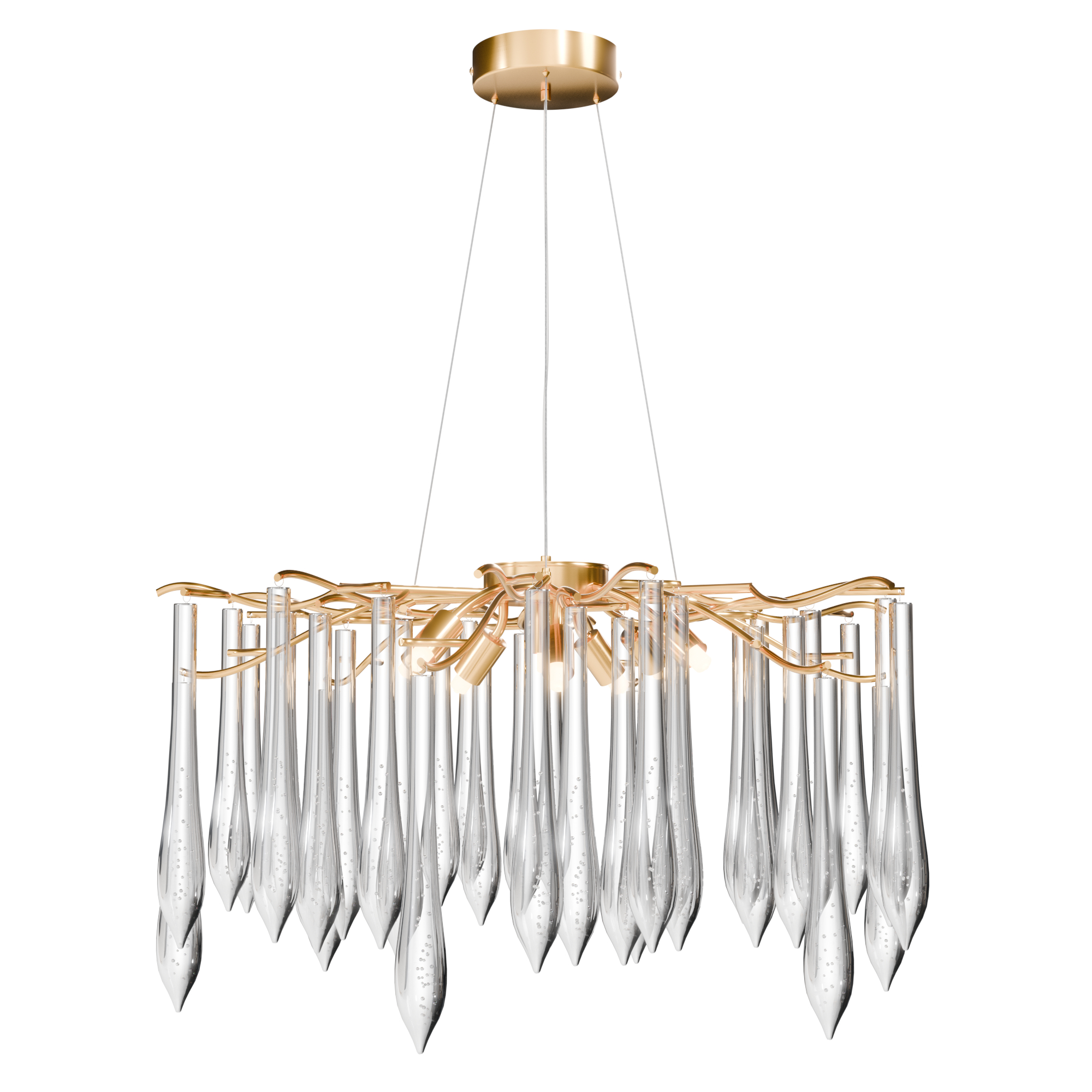 Подвесная люстра LIGHTERA Dewdrop LE302L-8G