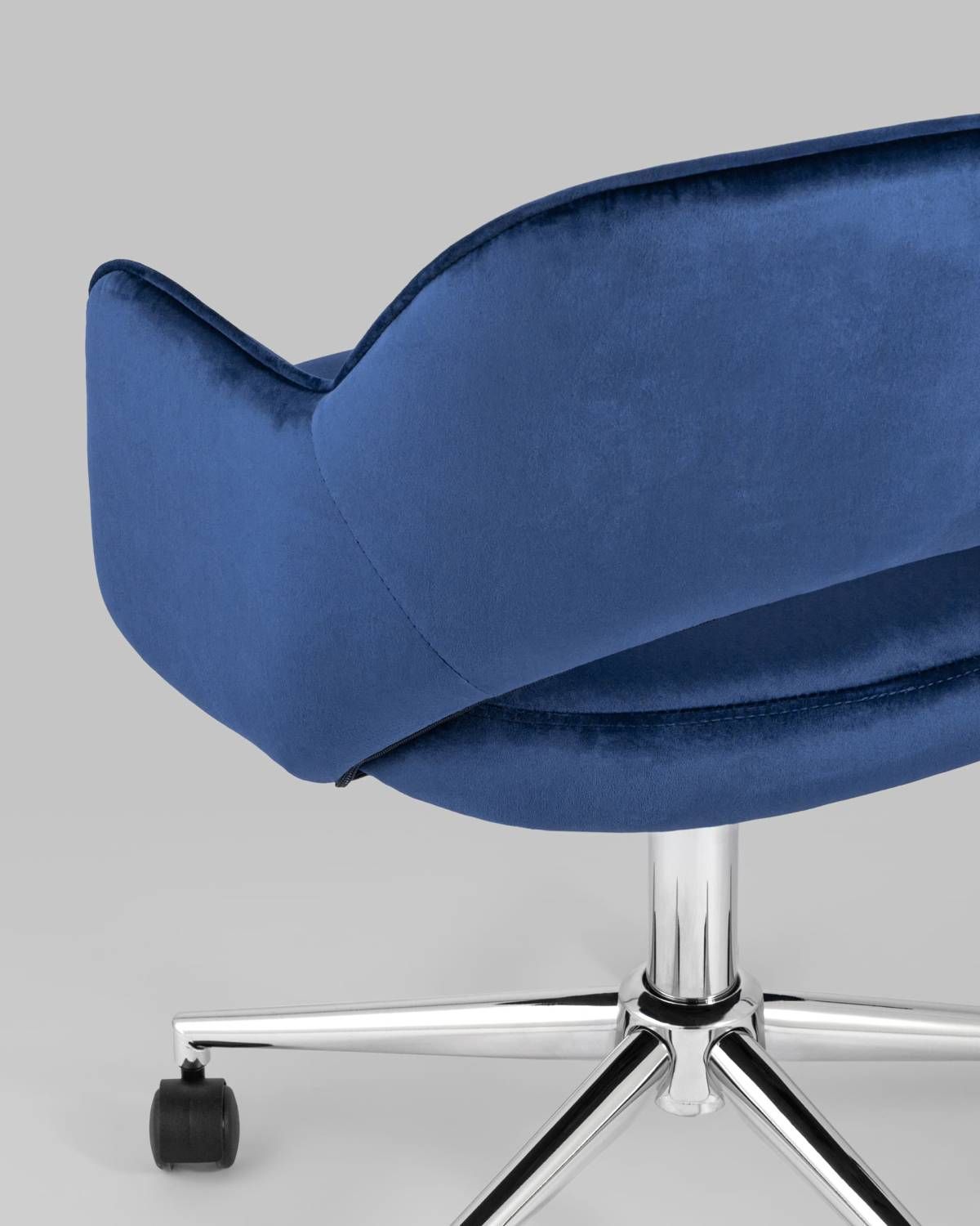 Компьютерное кресло Stool Group Кларк CLARKSON BLUE CHROME