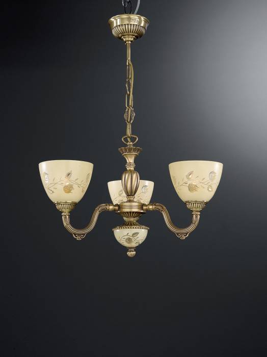 Подвесная люстра Reccagni Angelo 6258 L 6258/3 Подвесная люстра Reccagni Angelo 6258 L 6258/3