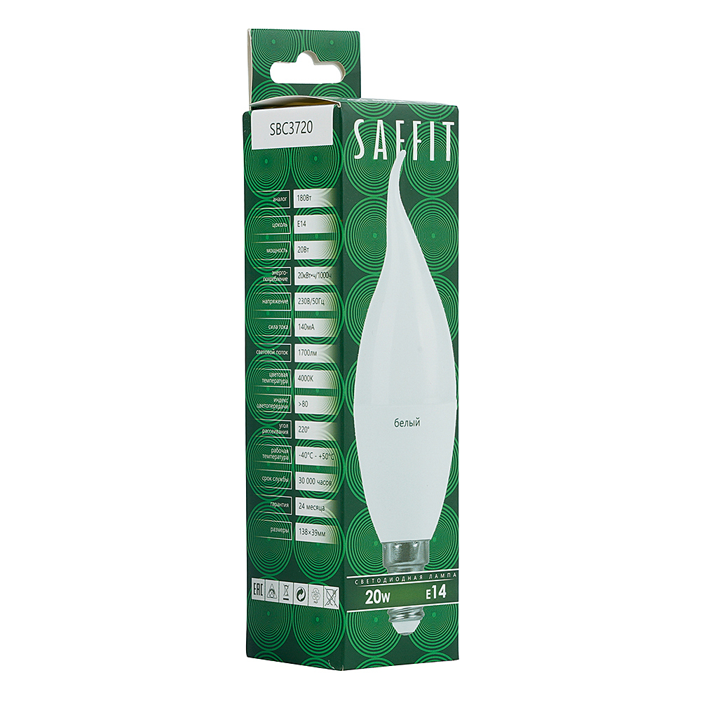 Светодиодная лампа Saffit SBC3720 55275