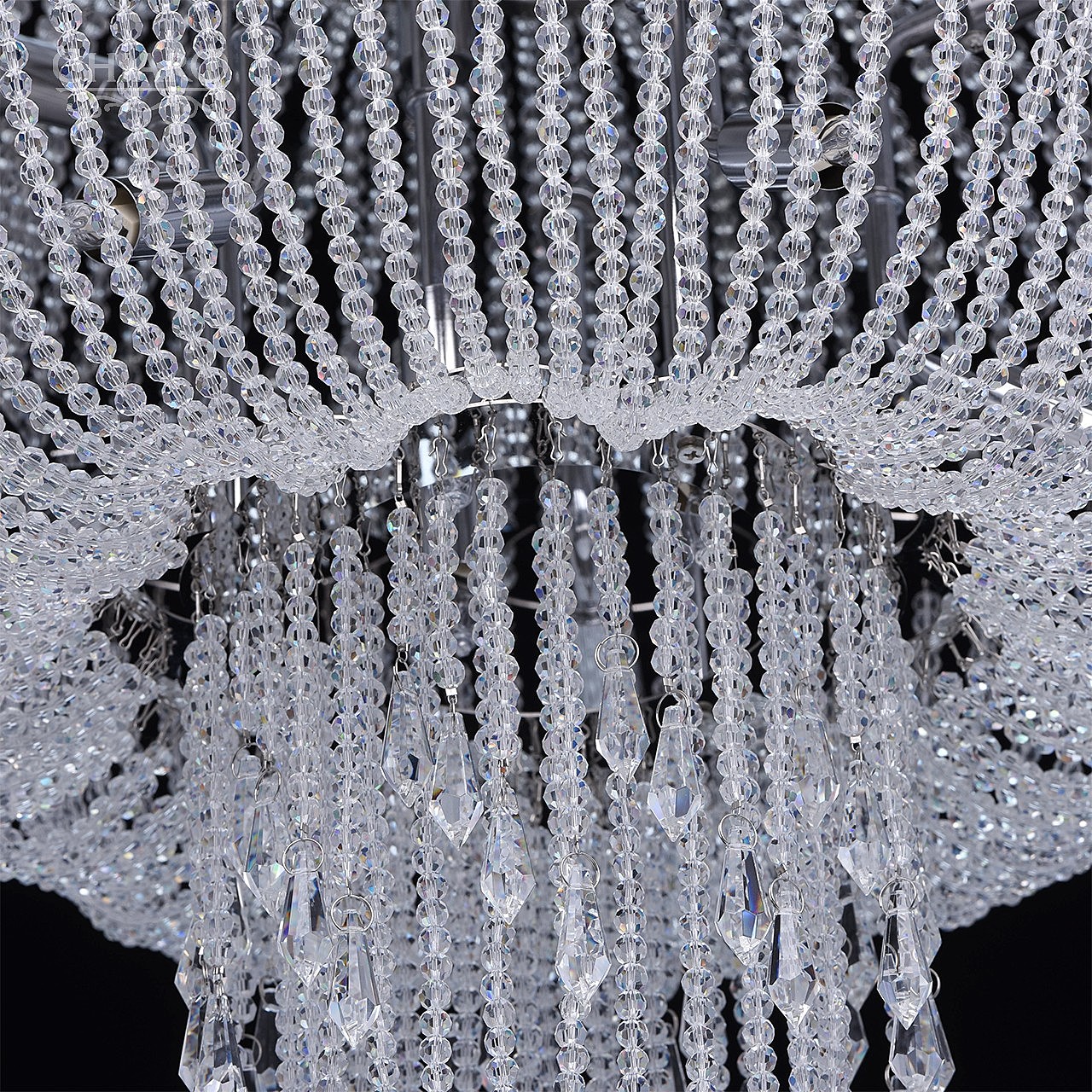 Потолочная хрустальная люстра Chiaro Сюзанна 458011608