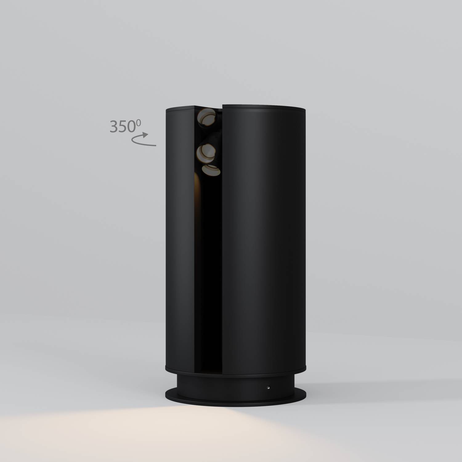 Уличный наземный светильник Maytoni Cave O468FL-L3B3K