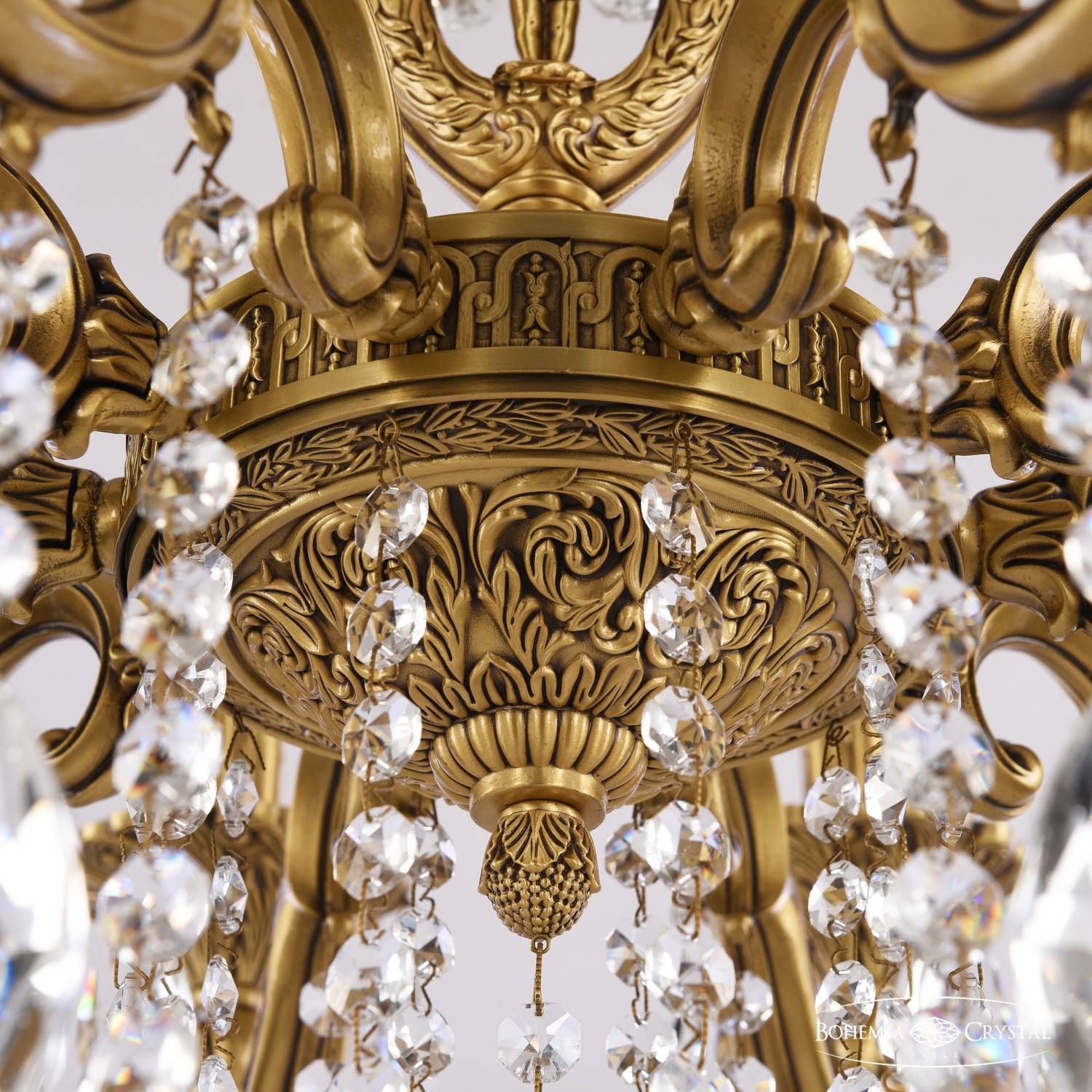 Подвесная хрустальная люстра 7201 Bohemia 72401/10/210 B FP FA10S