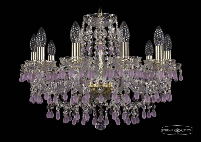 Подвесная хрустальная люстра 1410 Bohemia 1410/10/195 G V7010