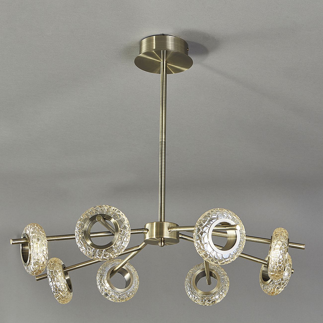 Потолочная люстра Escada Gravity 10252/8LED Brass