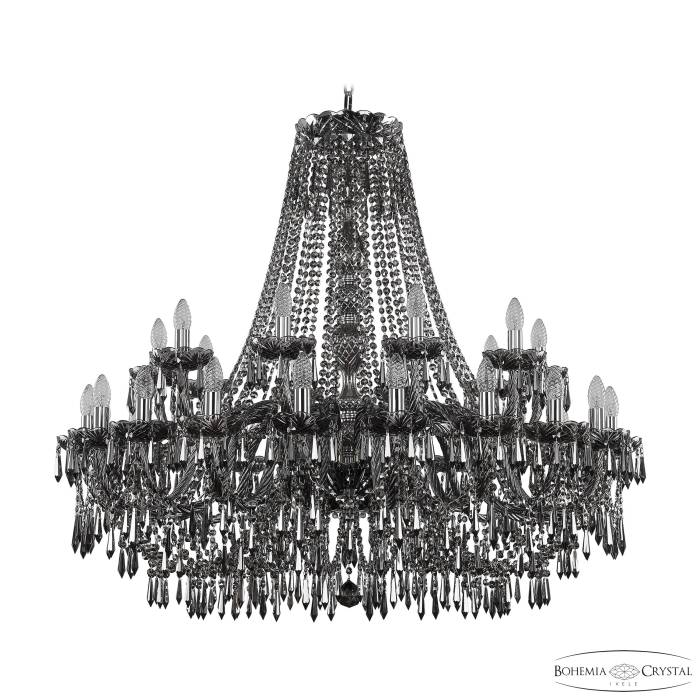 Подвесная хрустальная люстра 1403 Bohemia 1403/20+10/400 Ni M781