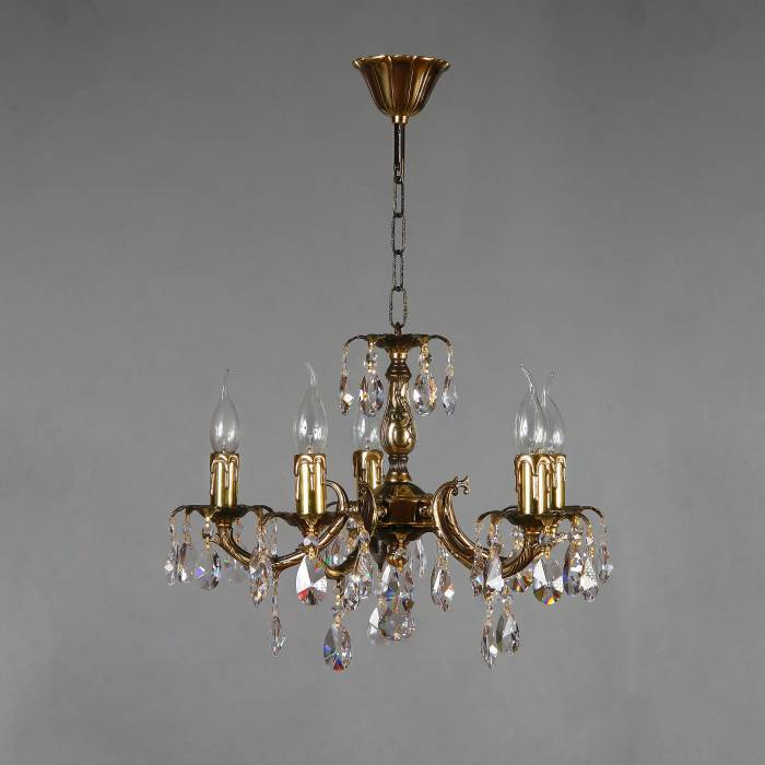 Подвесная люстра Ambiente Benisa 2226/5 PB Tear drop