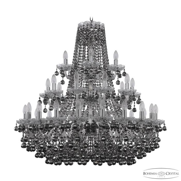 Подвесная хрустальная люстра 1409 Bohemia 1409/20+10+5/360/3d Ni R781