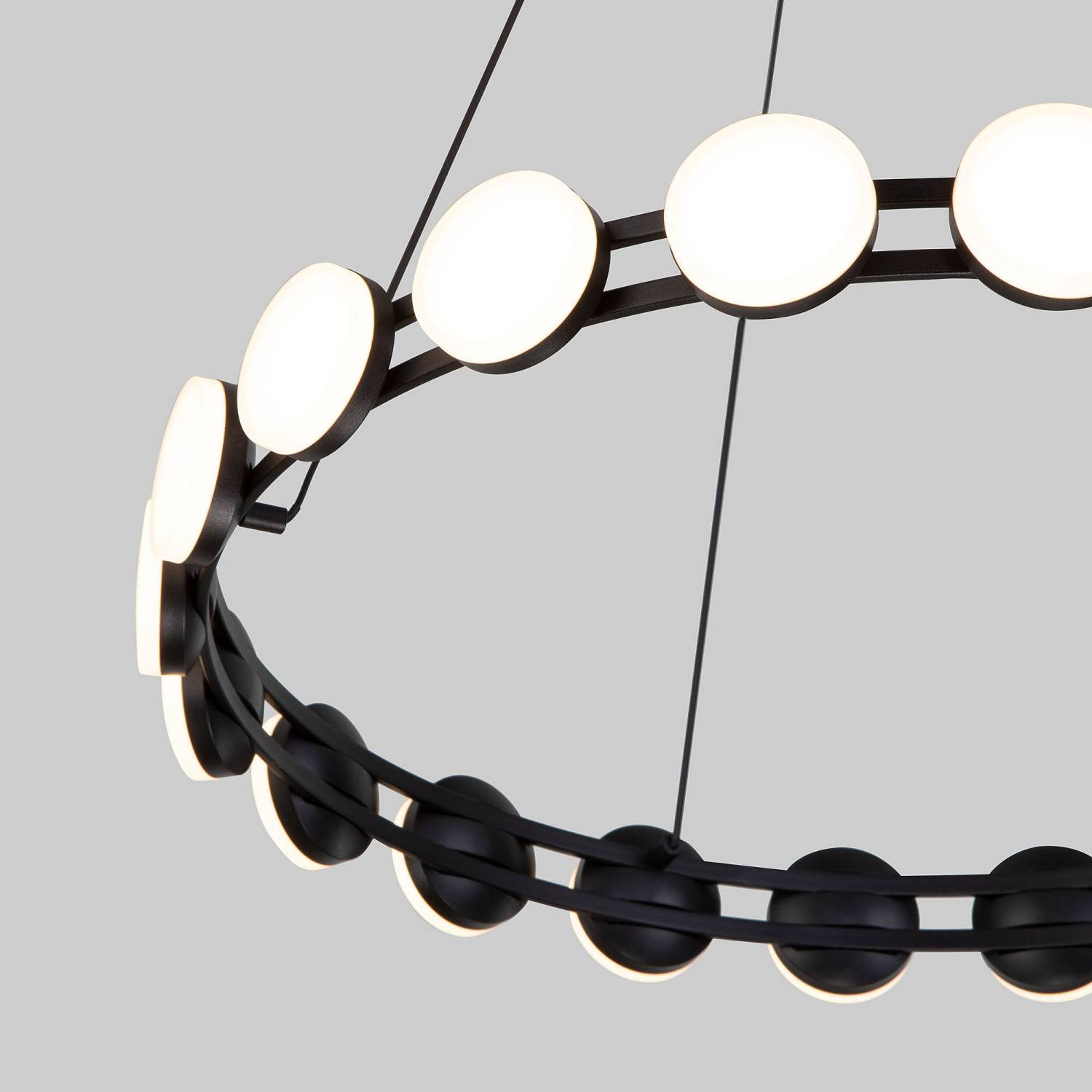 Подвесная люстра Eurosvet Tapioca 90332/20 черный