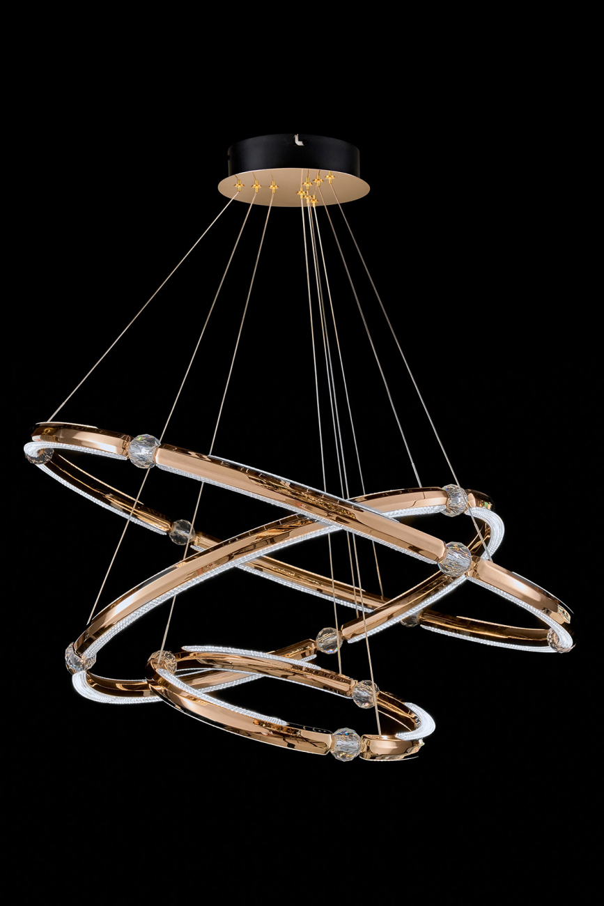 Подвесная люстра LEON Ani LE7710/800-3K Gold