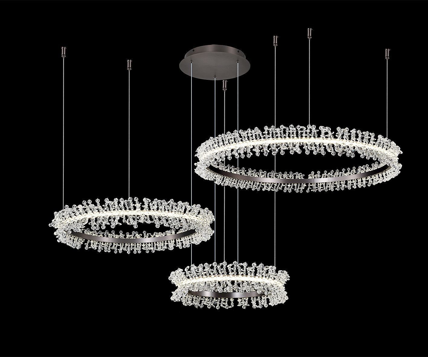 Подвесная люстра KINK Light Лаура 08246,12PA Подвесная люстра KINK Light Лаура 08246,12PA