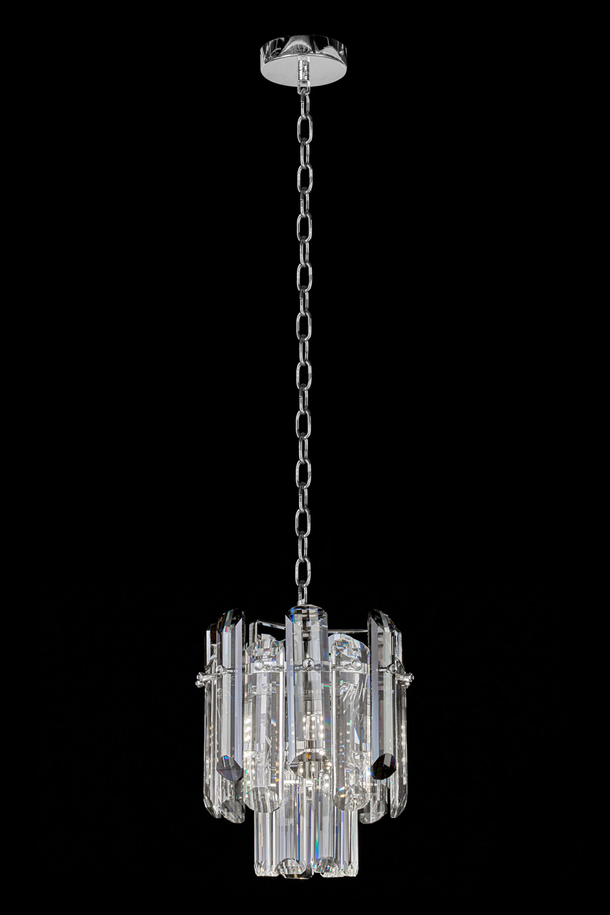 Светильник подвесной LEON Jacqueline LE7161/1S CH/GR