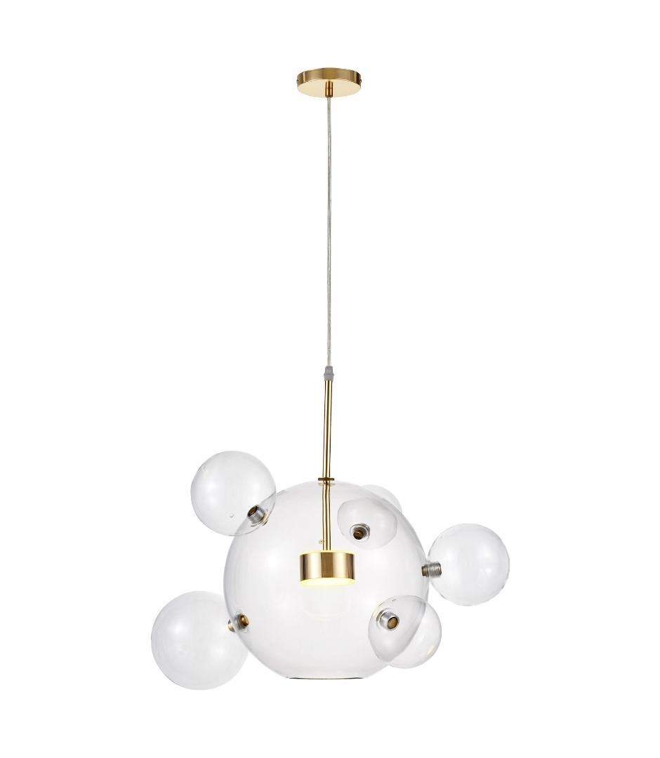 Светильник подвесной Lumina Deco Neroni LDP 6016-5+1 GD