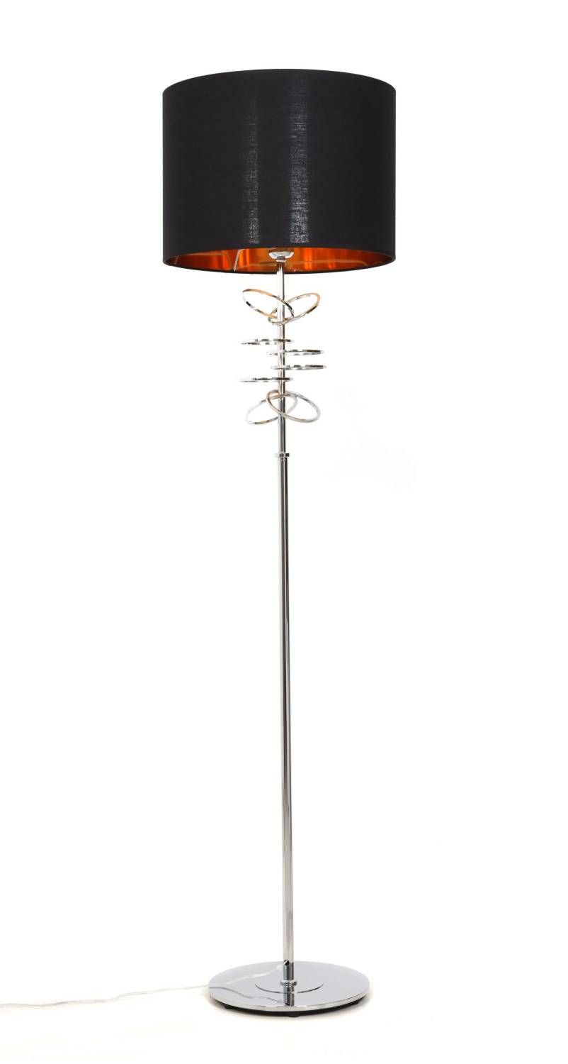 Торшер Lumina Deco Milari LDF 5530 CHR+BK